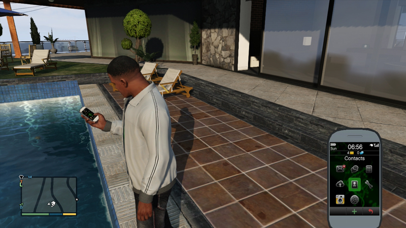 Illustration for article titled Hasta los móviles en GTA V son increíblemente detallados
